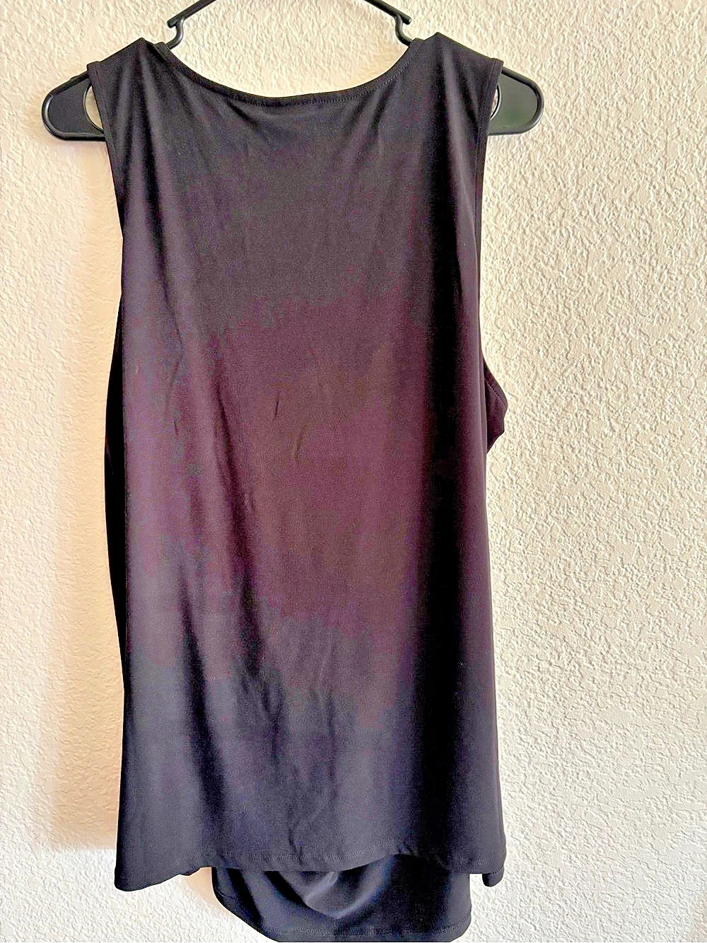 TORRID Draped Top in Black Size 3 Like New